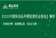 《2020中國快消品早期投資機會報告》里還有哪些價值點？