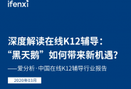 深度解讀在線K12輔導：“黑天鵝”如何帶來新機遇？
