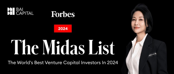 撰寫新故事：BAI龍宇入選Forbes 2024 Midas List